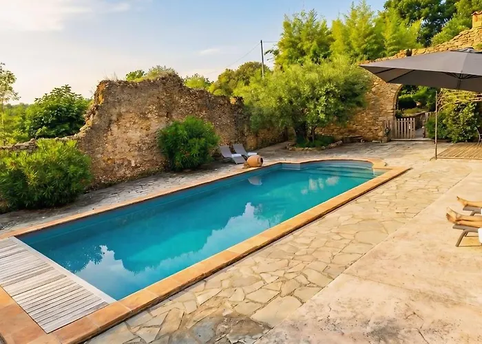 Mas 5 Etoiles Cevennes - 4h30 De Geneve - Calme Absolu Et Nature - Piscine 12m בית נופש Rousson (Gard)
