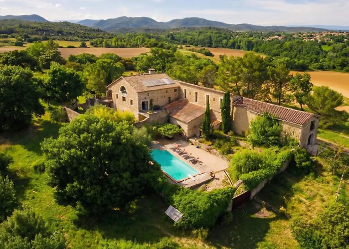 Mas 5 Etoiles Cevennes - 4h30 De Geneve - Calme Absolu Et Nature - Piscine 12m בית נופש *